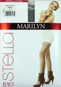 Marilyn STELLA 510 R3/4 rajstopy perle wzór